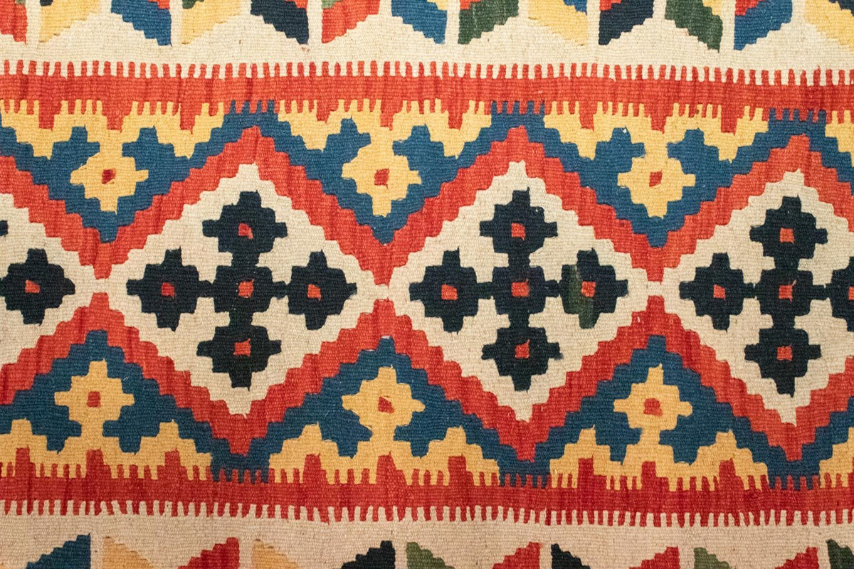 Kelim Carpet - orientalisk matta - 127 x 84 cm - orange