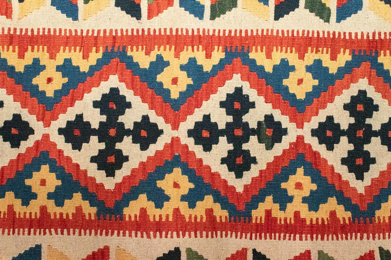 Kelim Carpet - orientalisk matta - 127 x 84 cm - orange