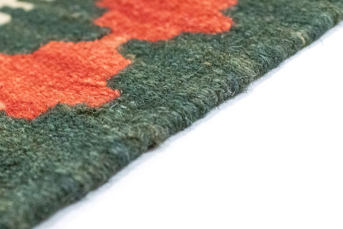 Kelim Carpet - orientalisk matta - 127 x 84 cm - orange