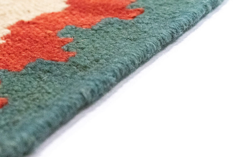 Kelim Carpet - orientalisk matta - 123 x 82 cm - blå