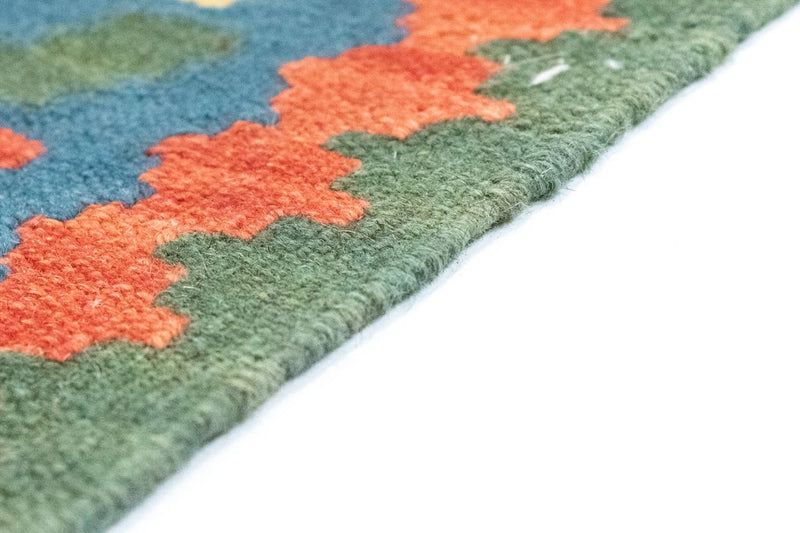 Kelim Carpet - orientalisk matta - 126 x 83 cm - orange