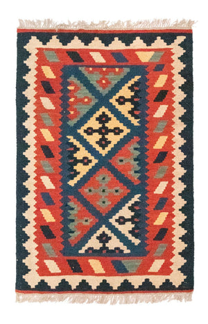 Kelim Carpet - orientalisk matta - 120 x 80 cm - orange