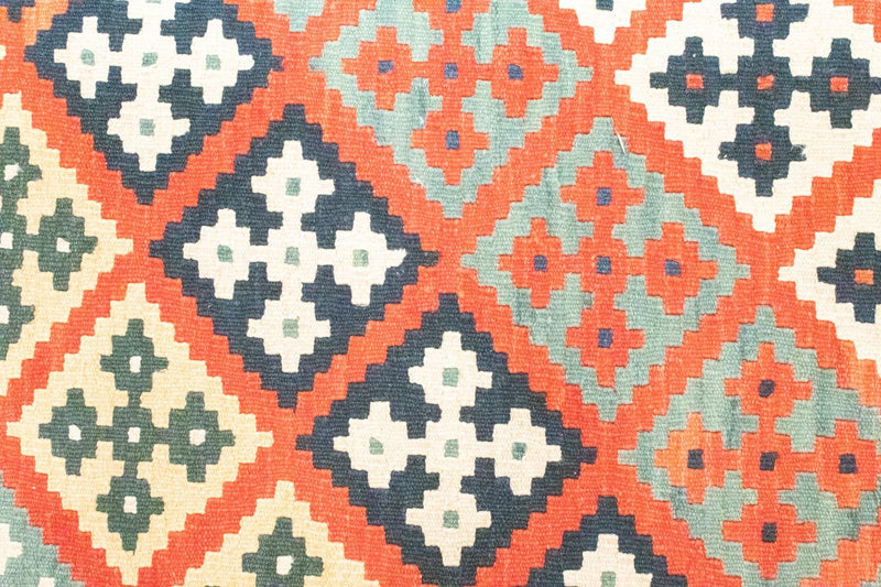 Kelim Carpet - orientalisk matta - 118 x 83 cm - flerfärgad