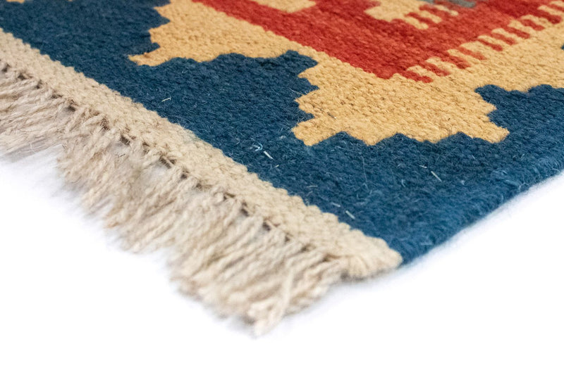 Kelim Carpet - orientalisk matta - 118 x 83 cm - flerfärgad