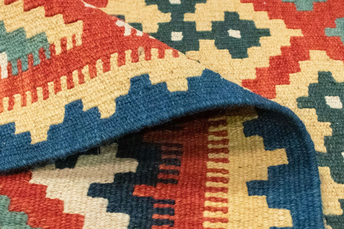 Kelim Carpet - orientalisk matta - 118 x 83 cm - flerfärgad