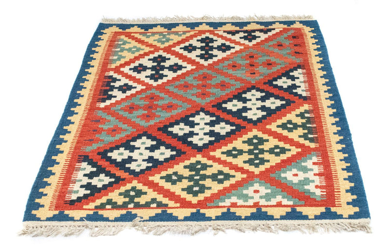 Kelim Carpet - orientalisk matta - 118 x 83 cm - flerfärgad