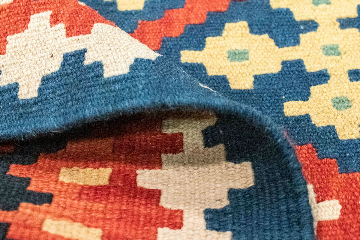 Kelim Carpet - orientalisk matta - 121 x 85 cm - flerfärgad