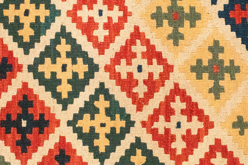 Kelim Carpet - orientalisk matta - 127 x 80 cm - orange