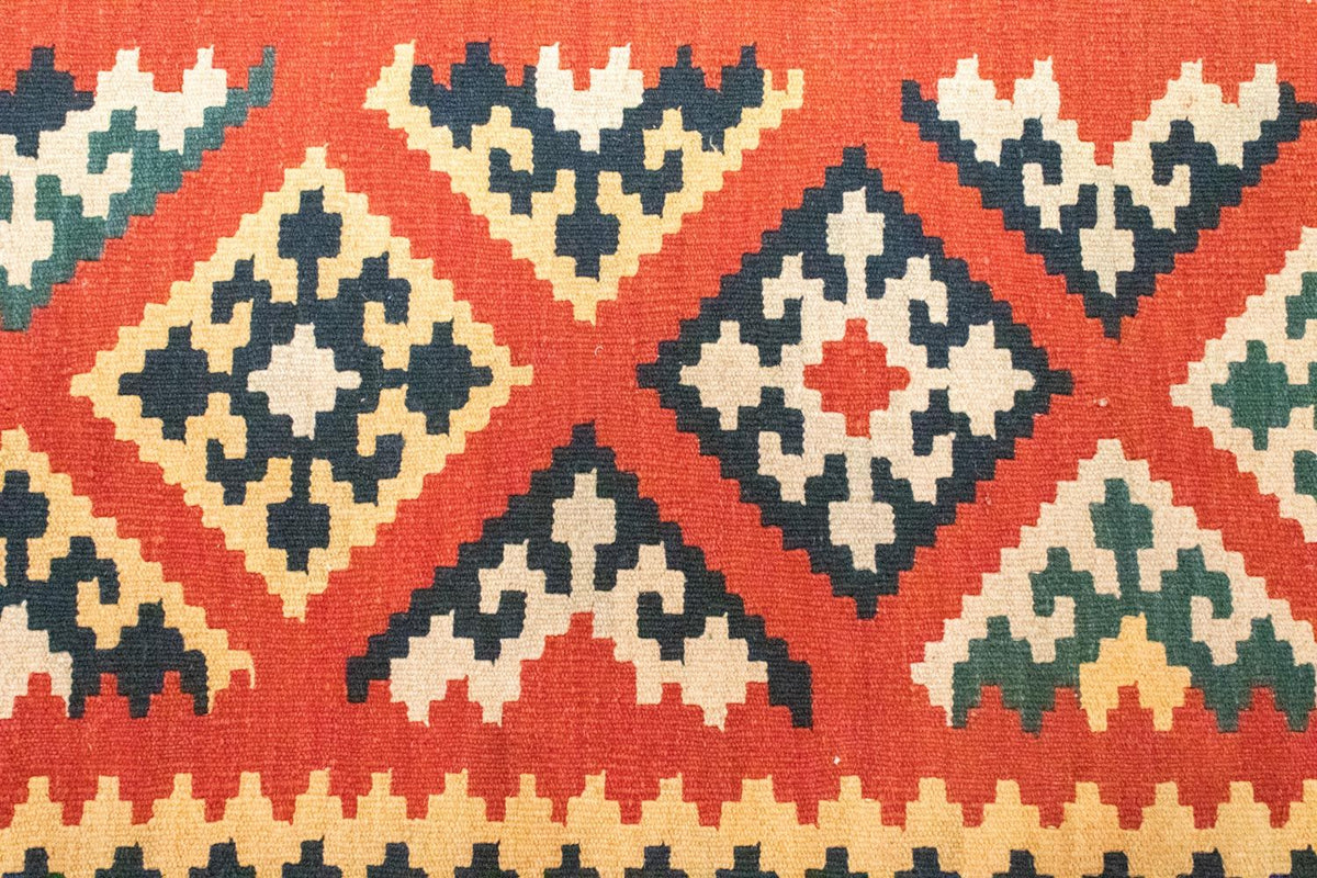 Kelim Carpet - orientalisk matta - 127 x 84 cm - orange