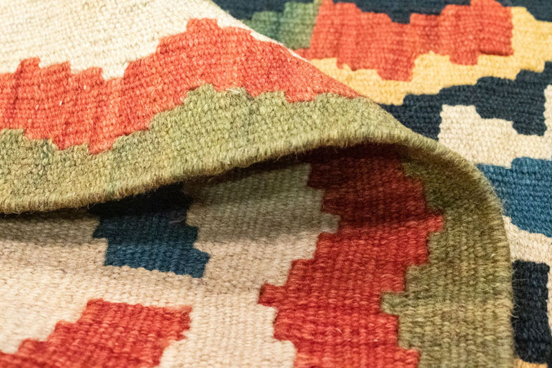 Kelim Carpet - orientalisk matta - 122 x 80 cm - beige