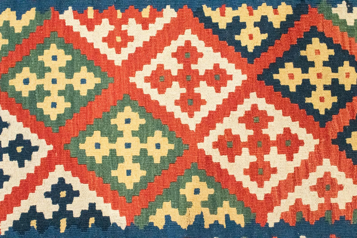 Kelim Carpet - orientalisk matta - 133 x 80 cm - orange