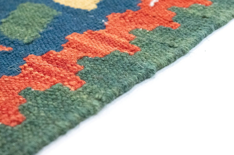 Kelim Carpet - orientalisk matta - 133 x 80 cm - orange