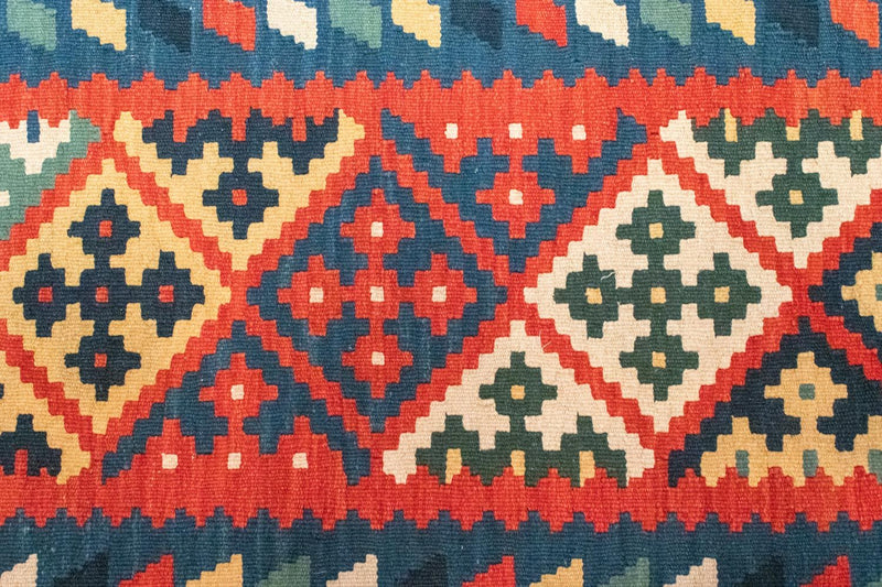 Kelim Carpet - orientalisk matta - 118 x 84 cm - flerfärgad