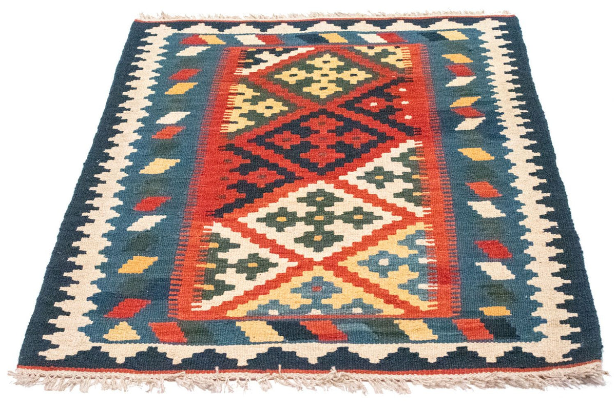 Kelim Carpet - orientalisk matta - 121 x 81 cm - röd