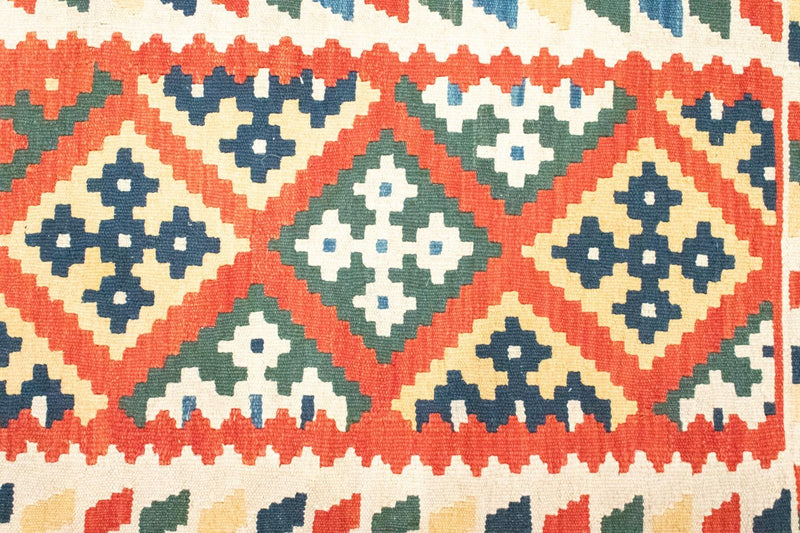 Kelim Carpet - orientalisk matta - 120 x 83 cm - orange