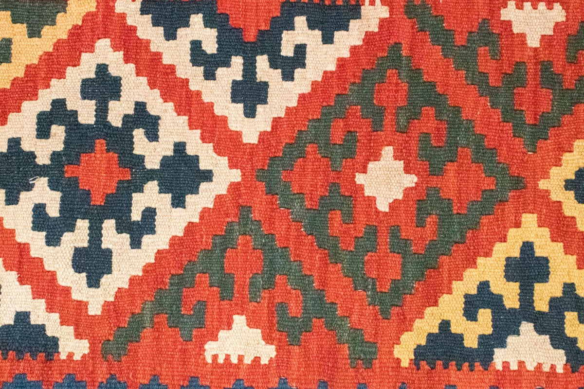 Kelim Carpet - orientalisk matta - 122 x 80 cm - orange