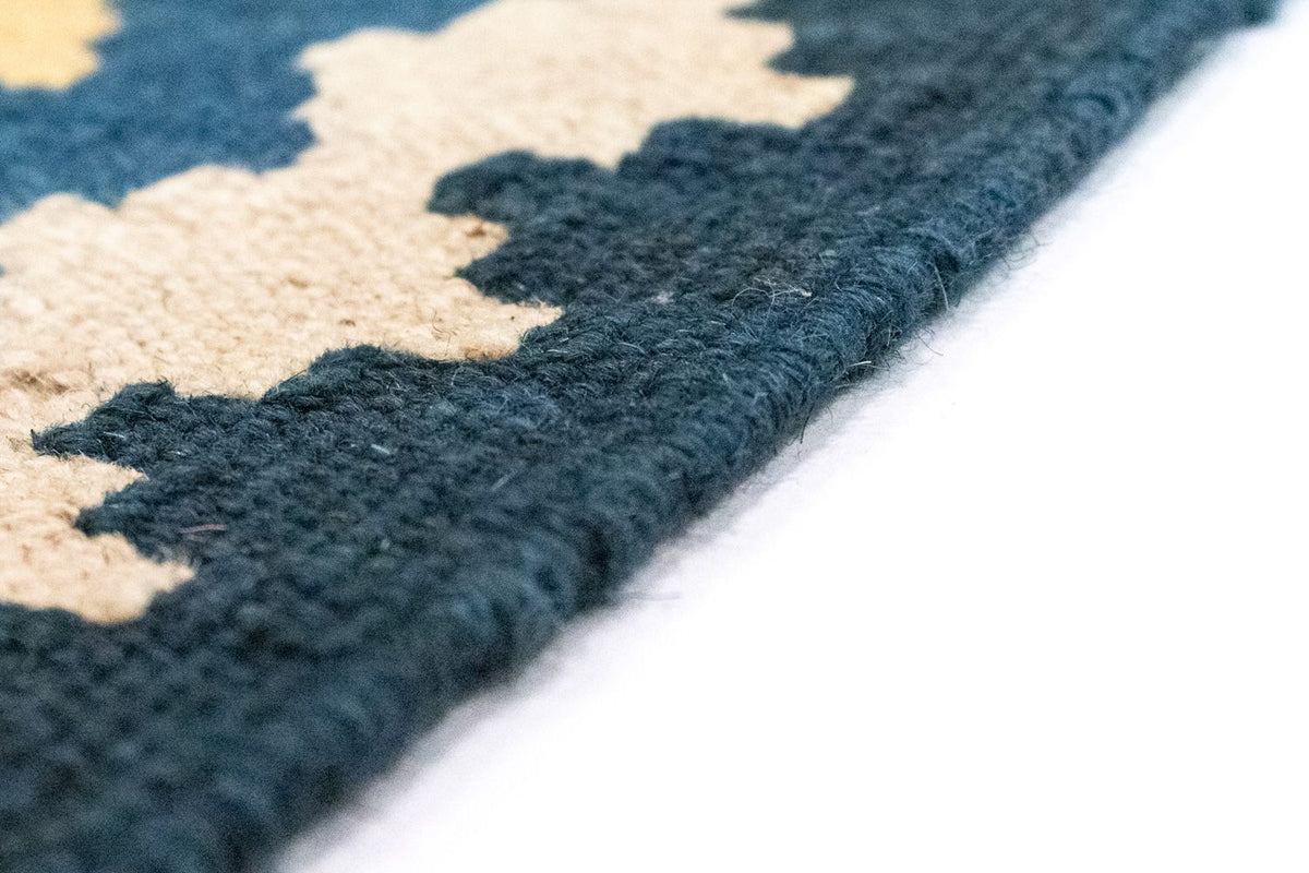 Kelim Carpet - orientalisk matta - 122 x 80 cm - orange