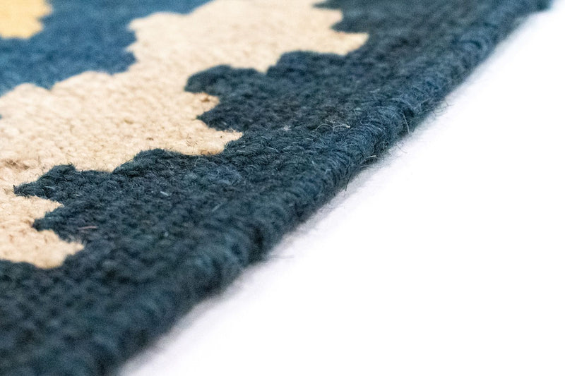 Kelim Carpet - orientalisk matta - 122 x 80 cm - orange