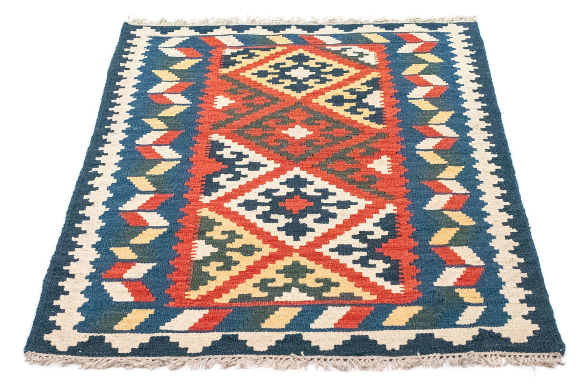 Kelim Carpet - orientalisk matta - 122 x 80 cm - orange