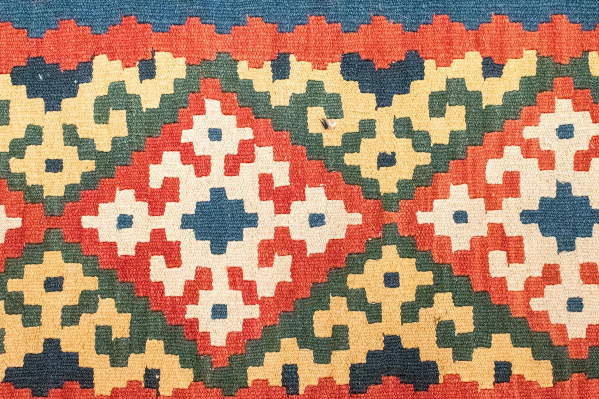 Kelim Carpet - orientalisk matta - 124 x 80 cm - orange