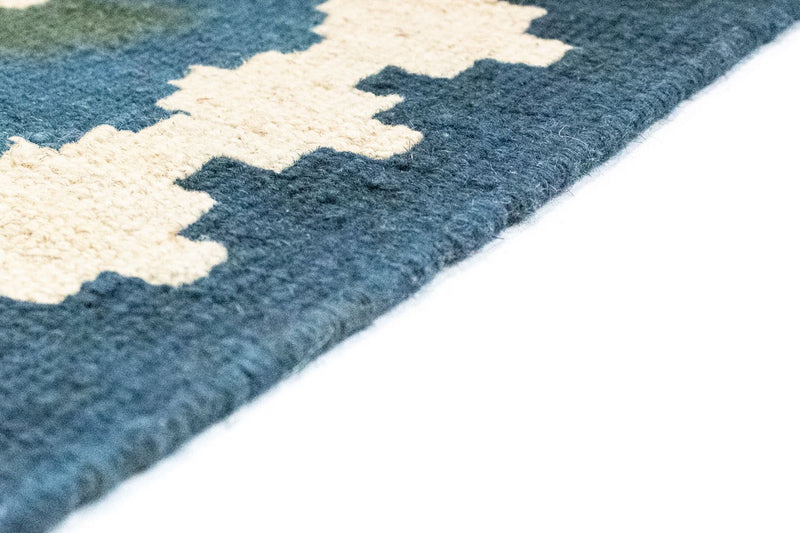 Kelim Carpet - orientalisk matta - 124 x 80 cm - orange