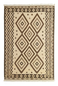 Kelim Carpet - orientalisk matta - 308 x 205 cm - beige