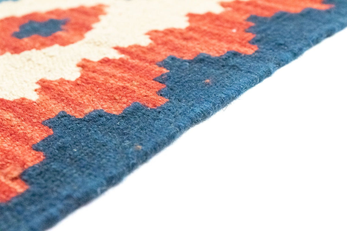 Kelim Carpet - orientalisk matta - 254 x 170 cm - röd