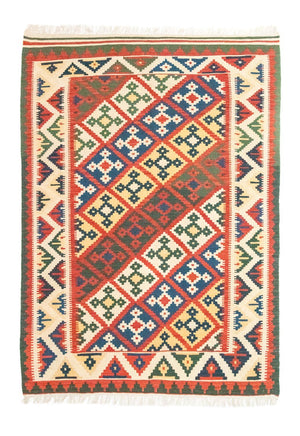 Kelim Carpet - orientalisk matta - 236 x 170 cm - orange