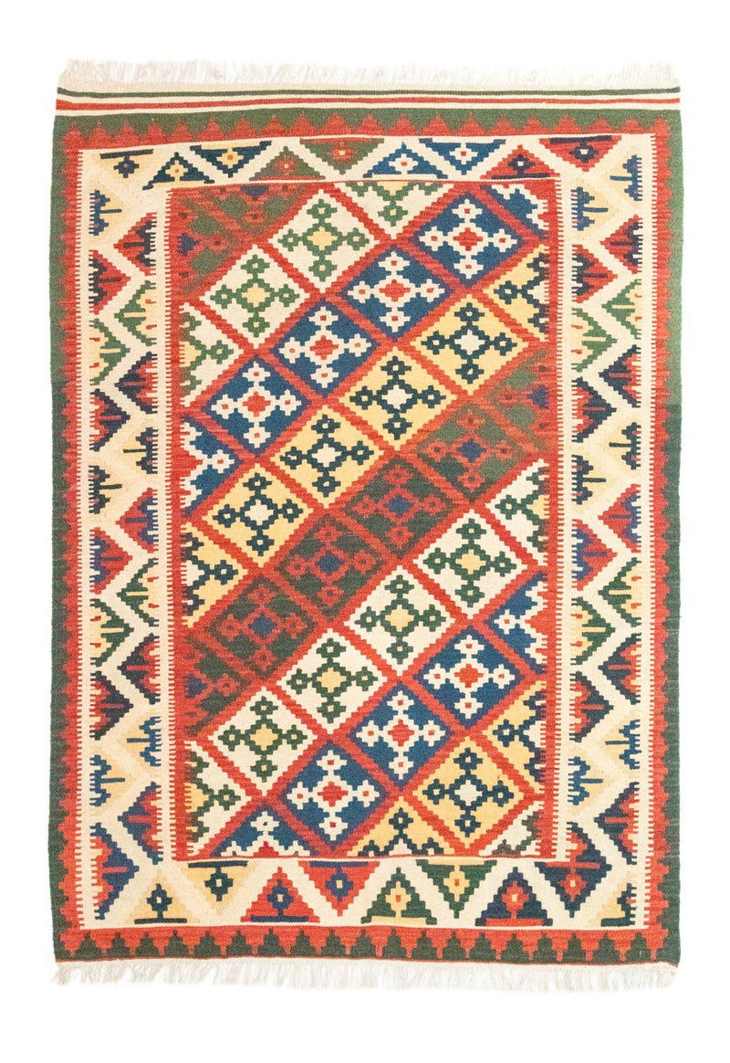 Kelim Carpet - orientalisk matta - 236 x 170 cm - orange