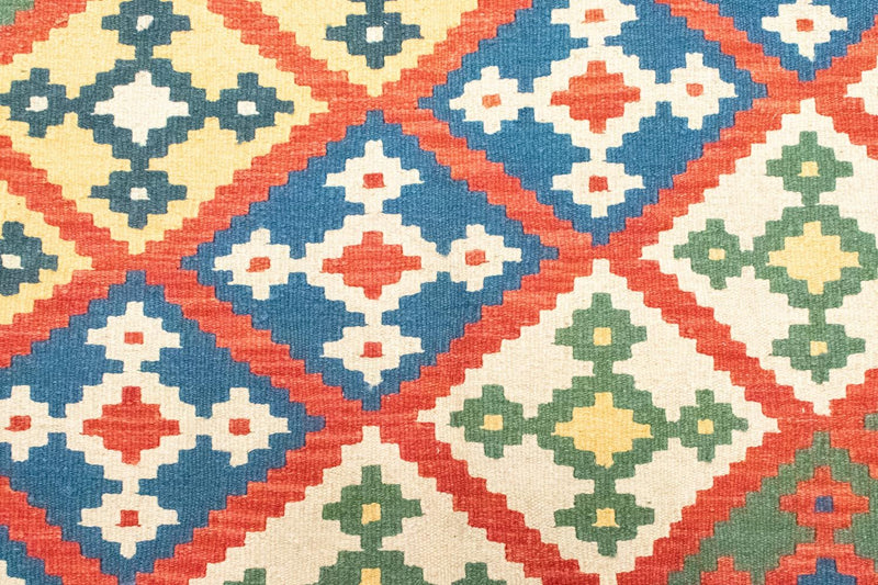 Kelim Carpet - orientalisk matta - 236 x 170 cm - orange