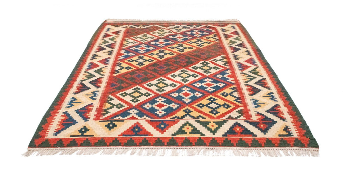 Kelim Carpet - orientalisk matta - 236 x 170 cm - orange