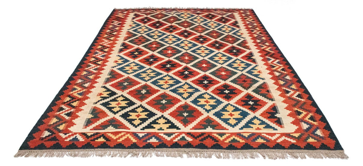 Kelim Carpet - orientalisk matta - 260 x 180 cm - orange