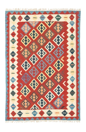 Kelim Carpet - orientalisk matta - 258 x 170 cm - orange