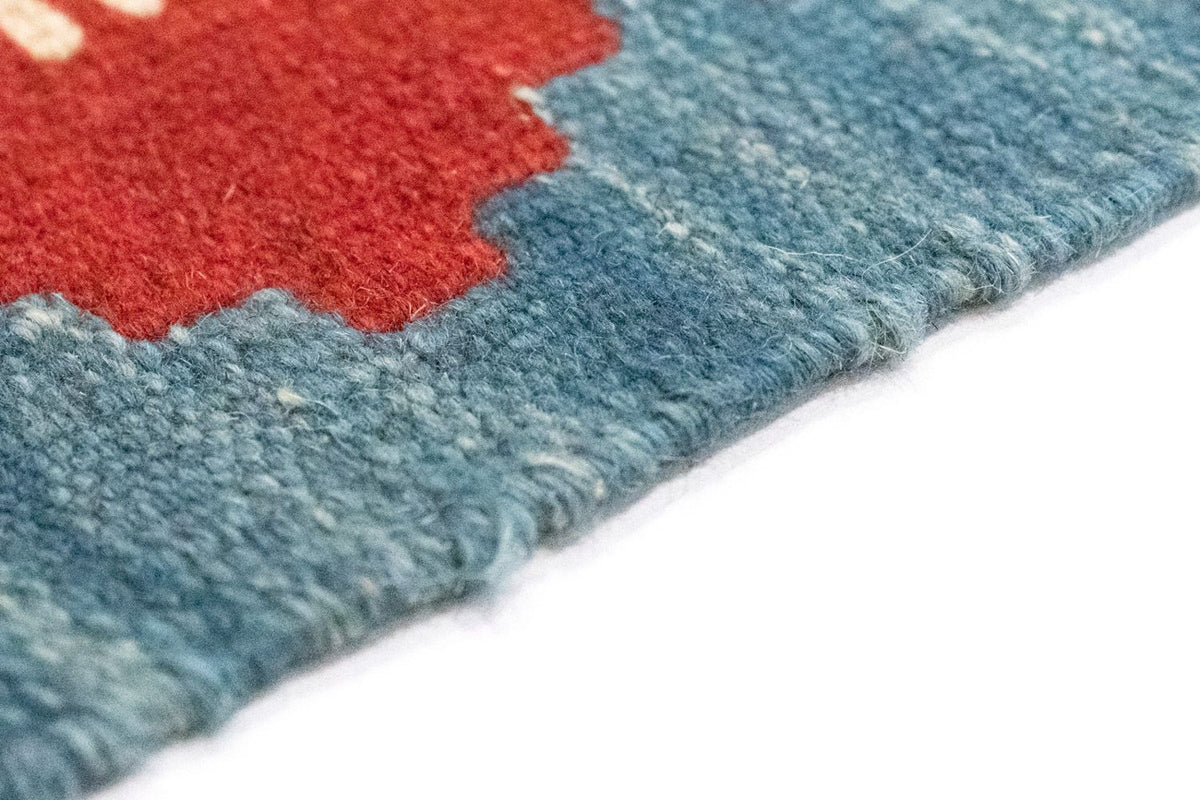 Kelim Carpet - orientalisk matta - 258 x 170 cm - orange