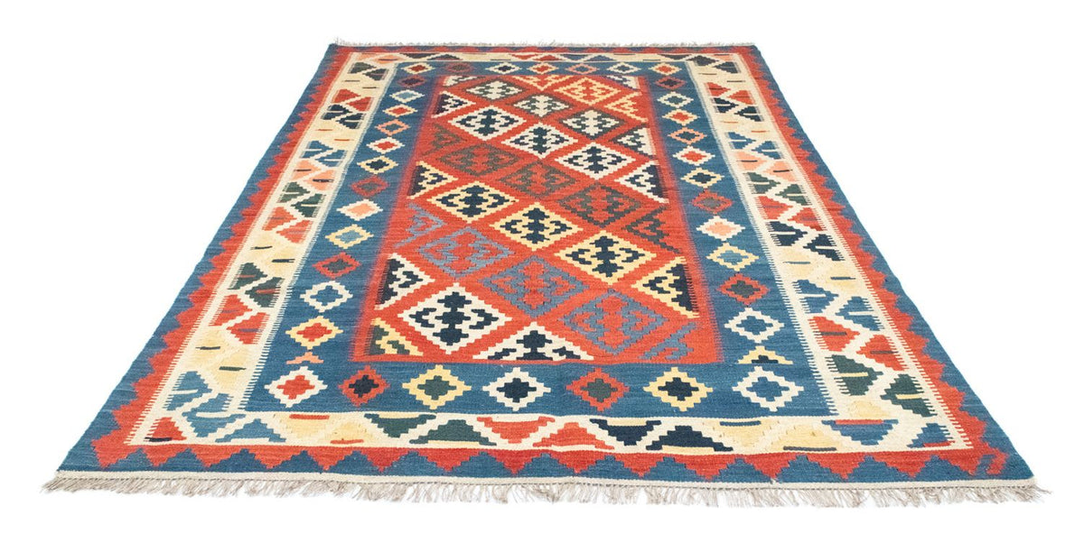 Kelim Carpet - orientalisk matta - 257 x 172 cm - orange