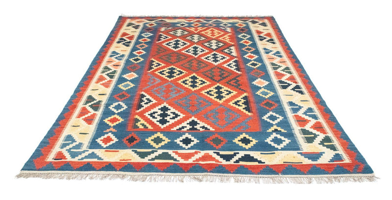 Kelim Carpet - orientalisk matta - 257 x 172 cm - orange