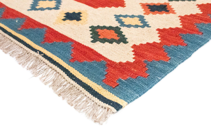 Kelim Carpet - orientalisk matta - 240 x 166 cm - orange