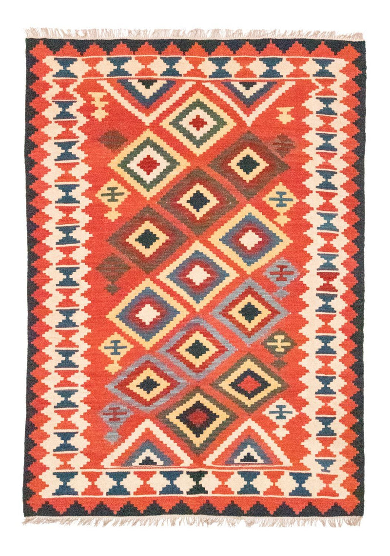 Kelim Carpet - orientalisk matta - 240 x 170 cm - orange
