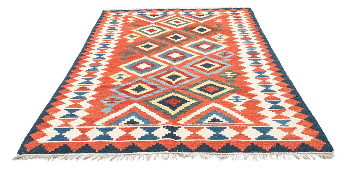 Kelim Carpet - orientalisk matta - 240 x 170 cm - orange