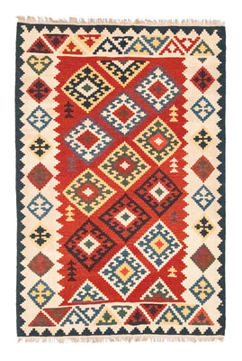 Kelim Carpet - orientalisk matta - 265 x 175 cm - orange