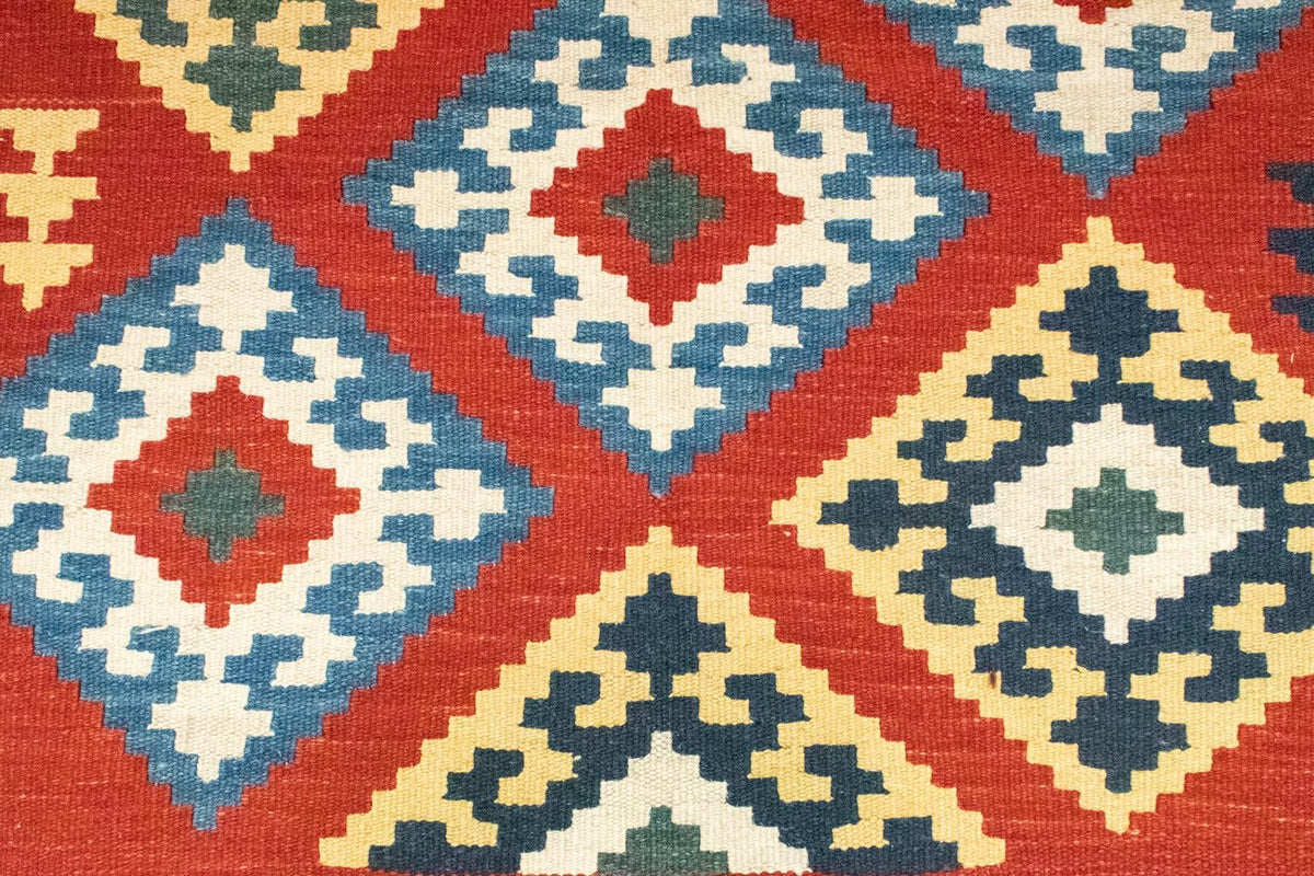 Kelim Carpet - orientalisk matta - 265 x 175 cm - orange