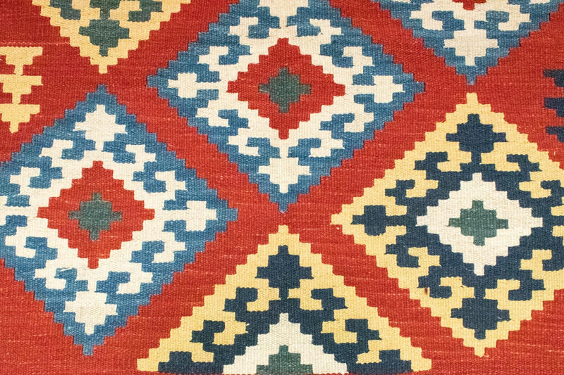 Kelim Carpet - orientalisk matta - 265 x 175 cm - orange