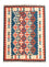 Kelim Carpet - orientalisk matta - 240 x 185 cm - blå