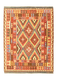 Kelim Carpet - orientalisk matta - 229 x 174 cm - orange