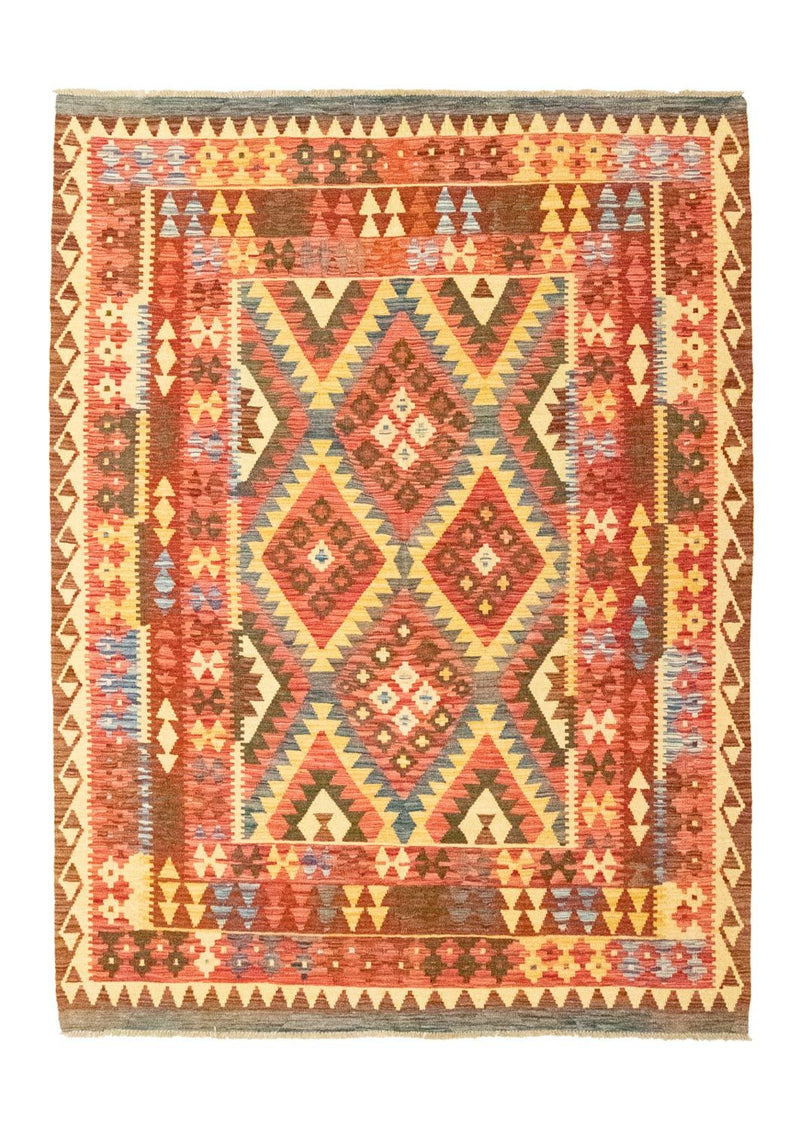 Kelim Carpet - orientalisk matta - 229 x 174 cm - orange