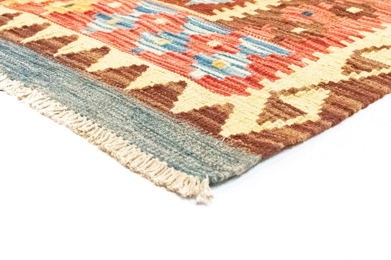 Kelim Carpet - orientalisk matta - 229 x 174 cm - orange