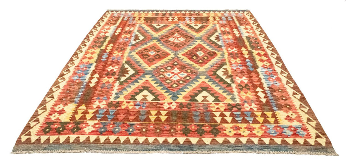 Kelim Carpet - orientalisk matta - 229 x 174 cm - orange