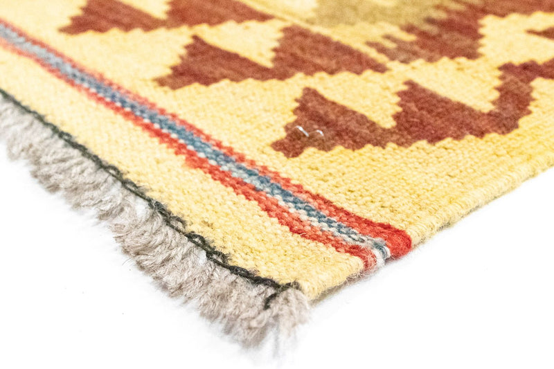 Kelim Carpet - orientalisk matta - 256 x 151 cm - brun