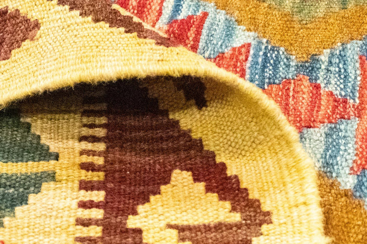 Kelim Carpet - orientalisk matta - 256 x 151 cm - brun