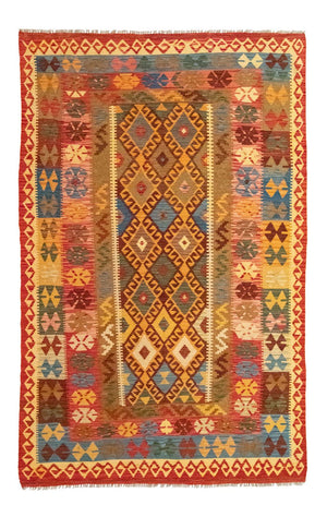 Kelim Carpet - orientalisk matta - 259 x 161 cm - orange